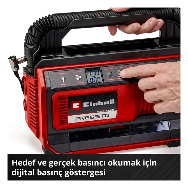Einhell Pressito 18/25 Hybrid Kompresör - Görsel 7