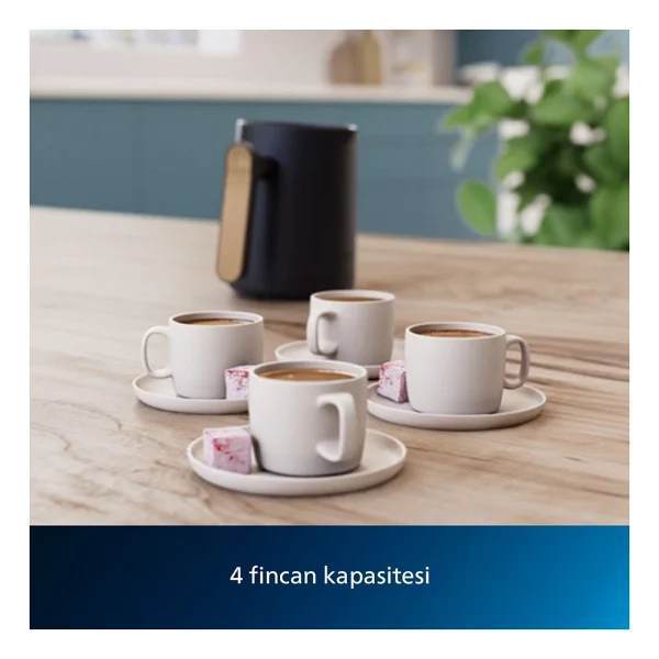 Philips Series 5000 Hda150/60 Bakır Türk Kahve Makinesi - Görsel 5