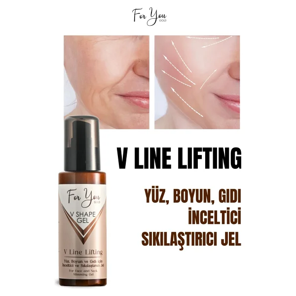 For You Gold Yüz, Boyun, Çene Ve Gıdı Için Incelmeye Yardımcı, Sıkılaştırıcı Ve Şekillendirici Slim Jel - Görsel 9