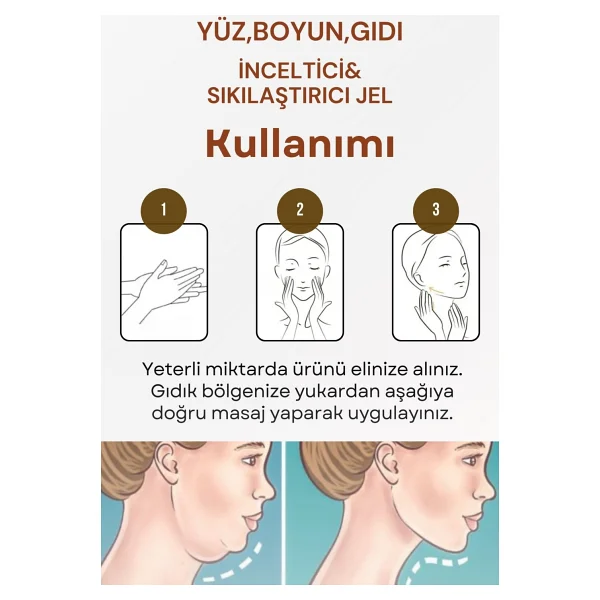 For You Gold Yüz, Boyun, Çene Ve Gıdı Için Incelmeye Yardımcı, Sıkılaştırıcı Ve Şekillendirici Slim Jel - Görsel 3
