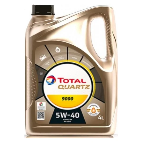 Total Quartz 9000 5w-40 4 Lt Motor Yağı - Görsel 2