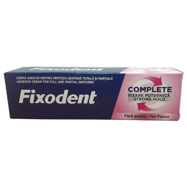 Fixodent Complete Güçlü Tutuş Aromasız 47 Gr 3 Adet Protez Diş Yapıştırıcı - Görsel 2