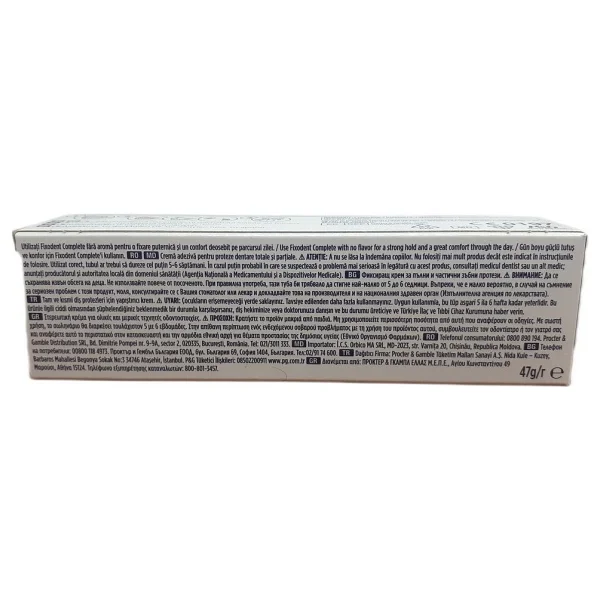 Fixodent Complete Güçlü Tutuş Aromasız 47 Gr 3 Adet Protez Diş Yapıştırıcı - Görsel 3