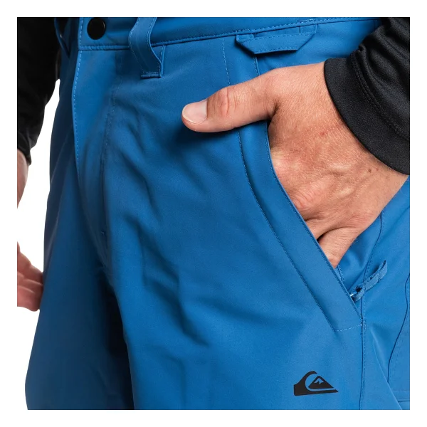 Quiksilver Estate Pt Erkek Mavi Snowboard Pantolonu - XS - Görsel 5