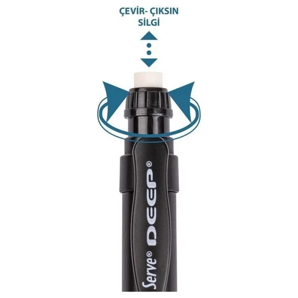 Serve Deep Metalik 0.7 Mm Uçlu Kalem - Görsel 3