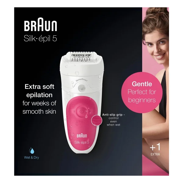 Braun Silk-Epil 5 5/500 Sensosmart Islak Kuru Epilatör - Görsel 4