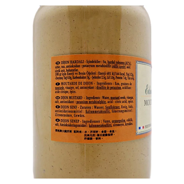 Edmond Fallot 850 Gr Dijon Hardalı - Görsel 4