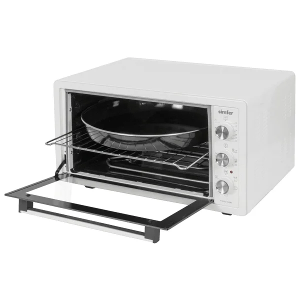 Simfer 4502 45 Lt Beyaz Midi Fırın - Görsel 3