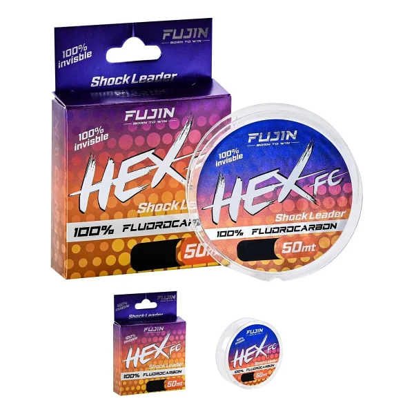 Fujin Hex %100 Fc Leader 50mt Misina 0,36 Mm - Görsel 7