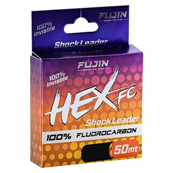 Fujin Hex %100 Fc Leader 50mt Misina 0,36 Mm - Görsel 2