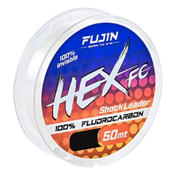 Fujin Hex %100 Fc Leader 50mt Misina 0,36 Mm - Görsel 3