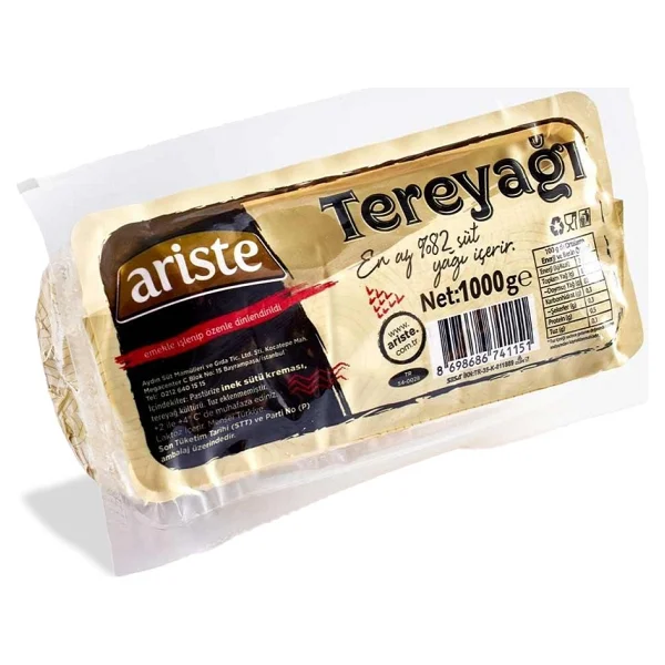 Ariste Rulo Tereyağı 1000 Gr - 1 Kg - Görsel 4