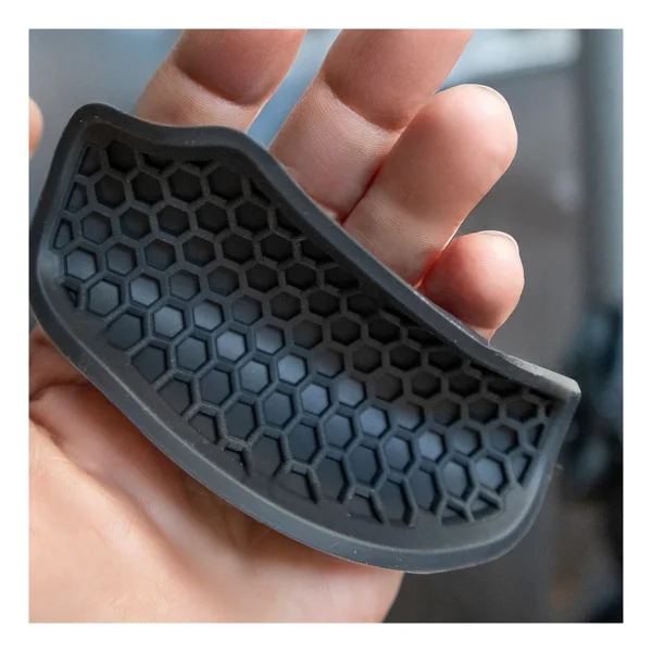 Rebuwo Siyah Deadlift Ağırlık Tutuş Aparatı - Kaymaz Fat Grip & Eldiven Olmadan Ergonomik Kavrama - Görsel 5
