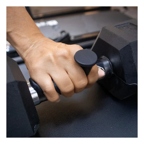 Rebuwo Siyah Deadlift Ağırlık Tutuş Aparatı - Kaymaz Fat Grip & Eldiven Olmadan Ergonomik Kavrama - Görsel 7