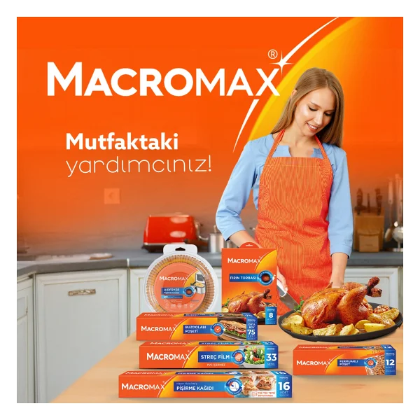 Macromax Orta Boy Buzdolabı Poşeti 75'li - Görsel 3