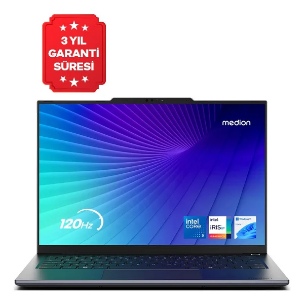 Medion Signium 14 S1 Md600002 Intel Core 5 120U 16Gb Ram 512Gb Ssd 14" Oled W11h Dizüstü Bilgisayar - Görsel 9