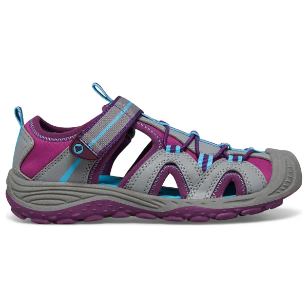 Merrell Hydro 2 Unisex Çocuk Gri Sandalet - 32 - Görsel 6