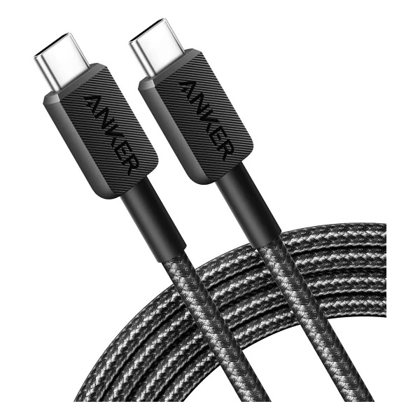 Anker 322 Powerline A81f6 1.8 M Type-C To Type-C Hızlı Şarj Kablosu - Görsel 7