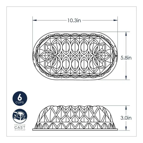 Nordic Ware 82677 Jübile Ekmek Kalıbı - Görsel 3