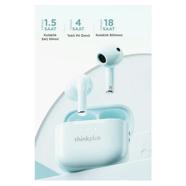 Lenovo Thinkplus Lp23 TWS Kulak İçi Bluetooth Kulaklık - Görsel 4