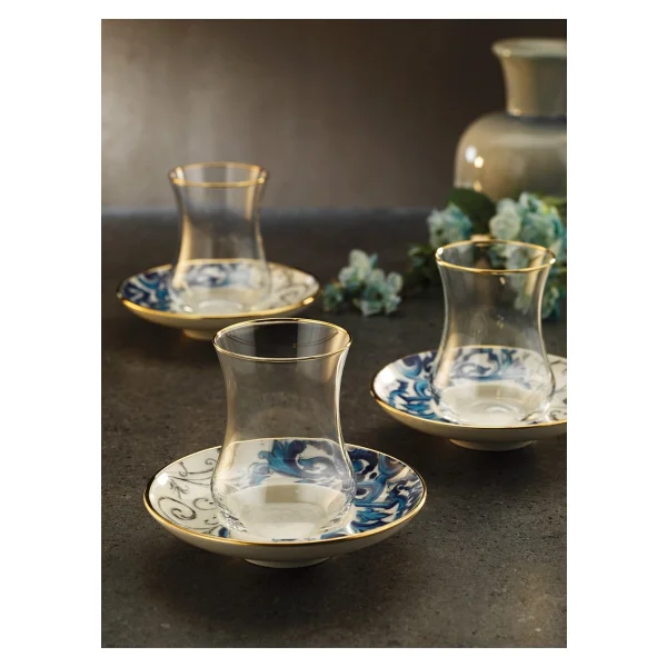 Sandro Moreno Ar212718 1898 Victoria 110 Ml 12 Parça 6 Kişilik Çay Seti - Görsel 4