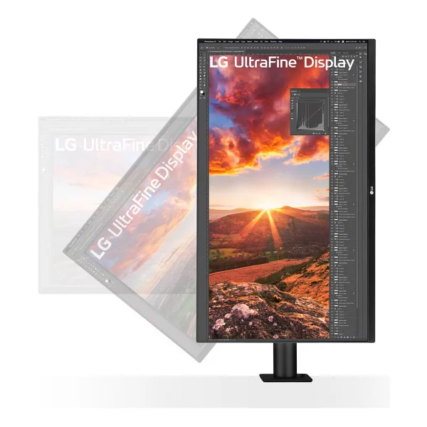 Lg 32un880k-B 31.5" 5 Ms 4K Pivot Ips 60 Hz Monitör - Görsel 3