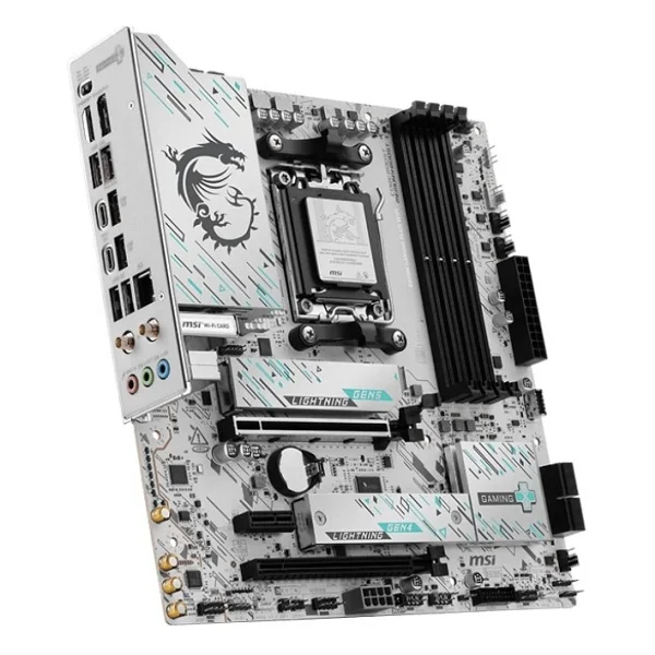 Msı B850m Gaming Plus Wi-Fi AMD Am5 DDR5 Micro Atx Anakart - Görsel 4