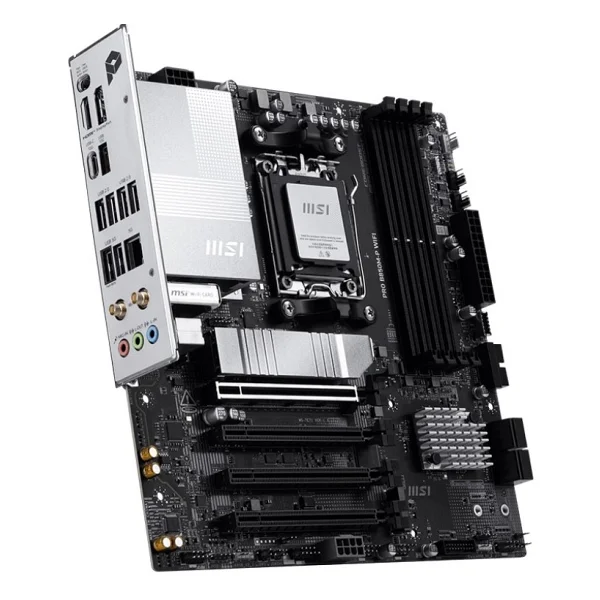 Msı Pro B850m-P Wi-Fi AMD Am5 DDR5 Micro Atx Anakart - Görsel 3