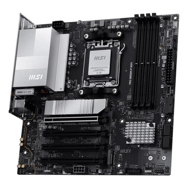 Msı Pro B850m-P Wi-Fi AMD Am5 DDR5 Micro Atx Anakart - Görsel 4