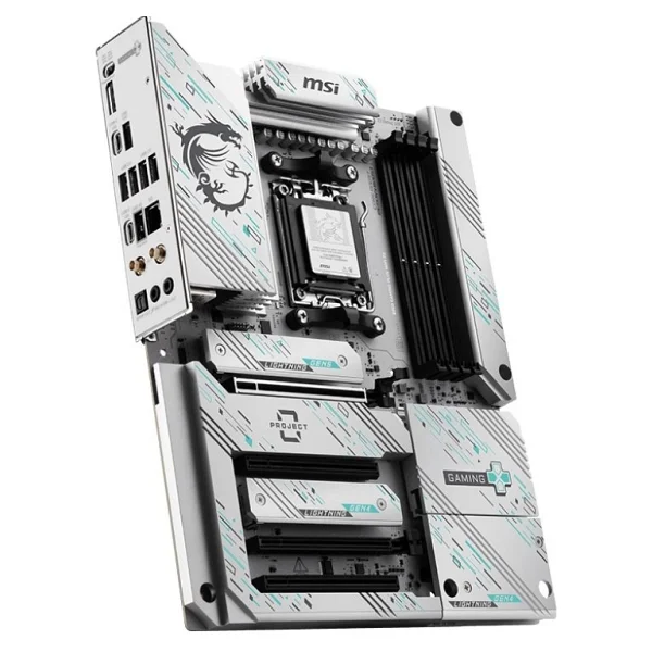 Msı B850 Gaming Plus Wi-Fi Pz AMD Am5 DDR5 Atx Anakart - Görsel 4