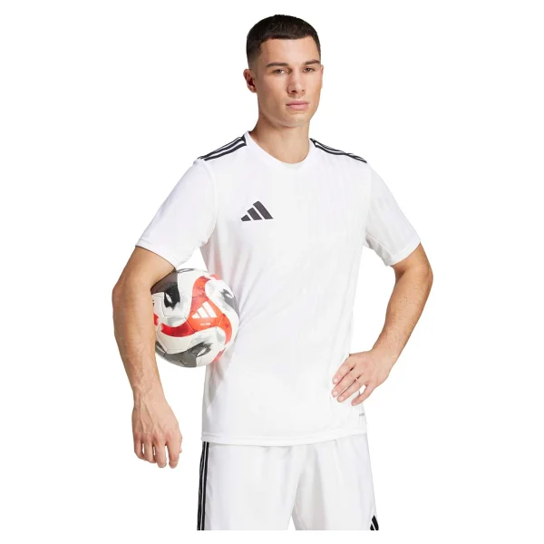 Adidas Campeon 25 Jf6059 Beyaz-Siyah Erkek Futbol Forması - Görsel 3