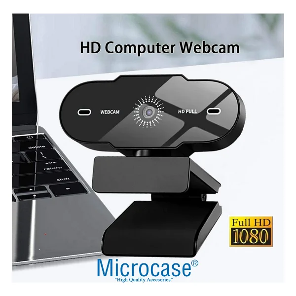 Microcase Al5149 Full HD Mikrofonlu Webcam - Görsel 4