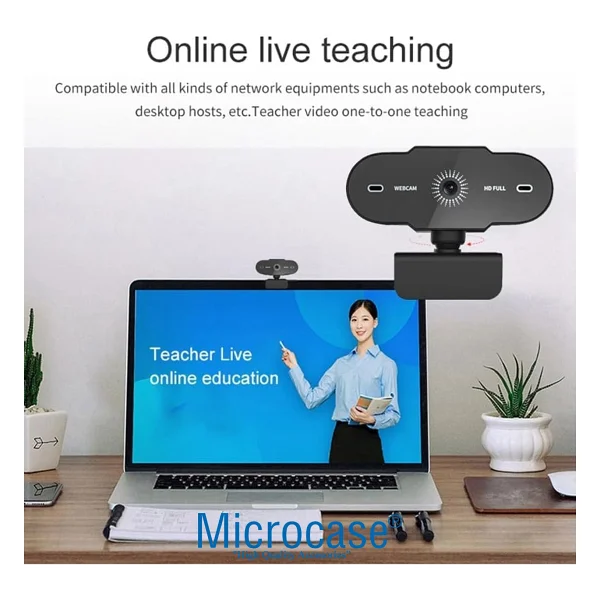 Microcase Al5149 Full HD Mikrofonlu Webcam - Görsel 5