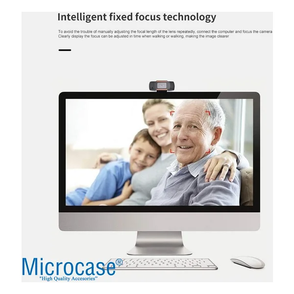 Microcase AL5152 Mikrofonlu Webcam - Görsel 4