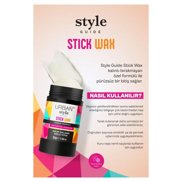 Urban Care Style Guide 35 Gr Stick Wax - Görsel 6