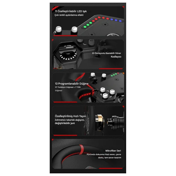 Pxn W Ds R2 Steering Wheel Direksiyon Seti - Görsel 5