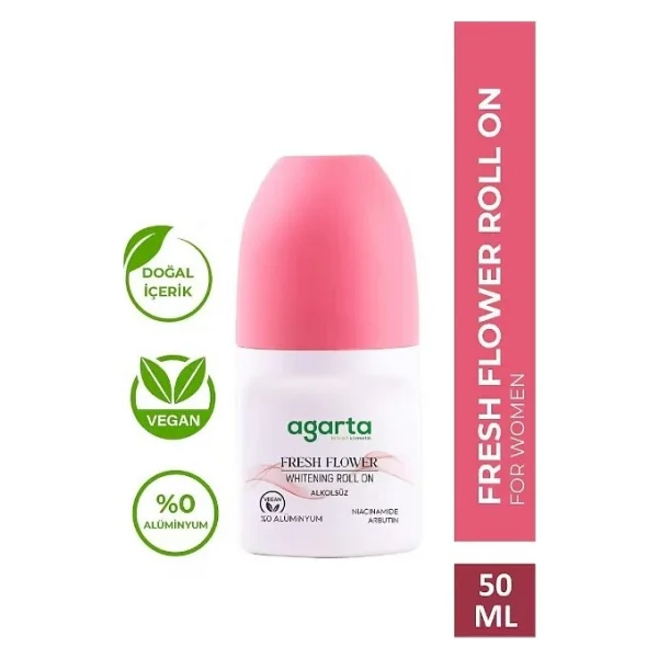 Agarta Fresh Flower 50 Ml Kadın Roll-On - Görsel 2