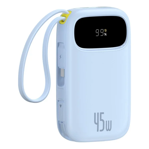 Baseus EnerFill FC31 Mavi 20000 mAh Hızlı Şarj Powerbank - Görsel 5