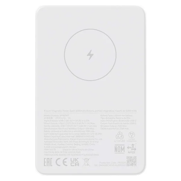 Xiaomi Wpb0507 5000 mAh Hızlı Şarj Magsafe Powerbank - Görsel 4