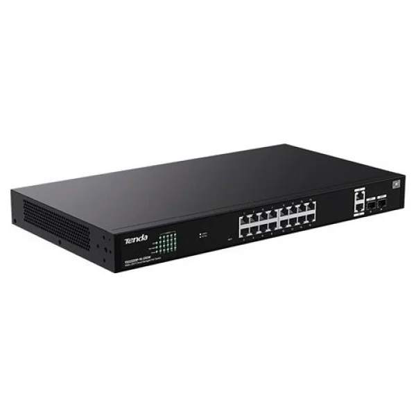 Tenda TEG2220P-16-250W 16 Port 10/100/1000 16 Port PoE+ 2 X SFP 250W Yonetilebilir Desktop Switch - Görsel 8