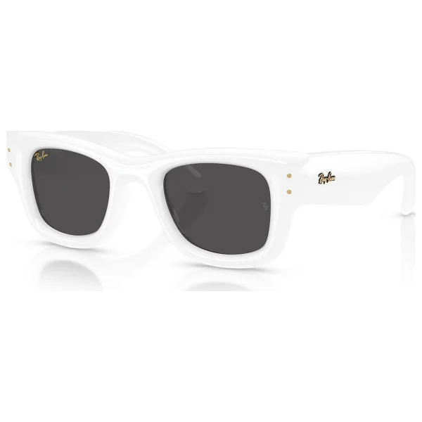 Ray-Ban Wayfarer Puffer 4940 671/87 White-Black Güneş Gözlüğü - Görsel 7