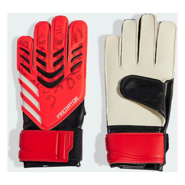 Adidas Predator Gl Trn Jh3811 Kırmızı Çocuk Kaleci Eldiveni - Görsel 4
