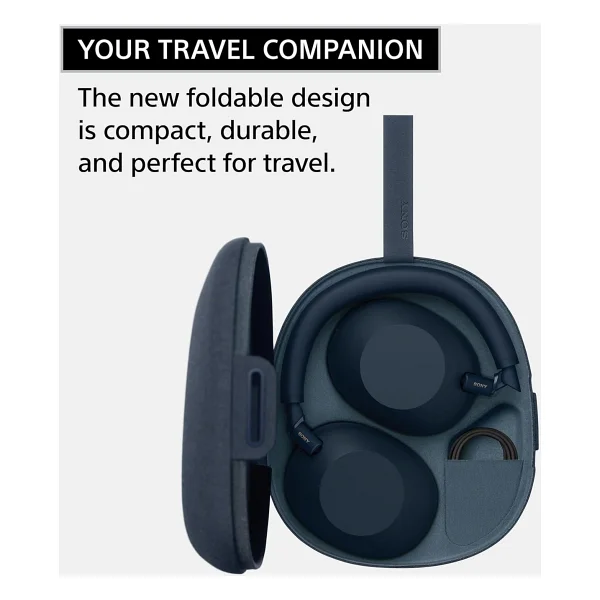 Sony Wh-1000xm6 Mavi Kulak Üstü Bluetooth Kulaklık - Görsel 10