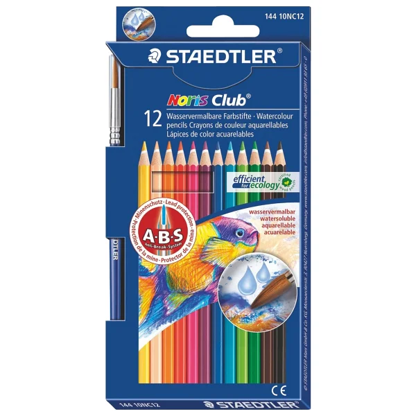 Staedtler Noris Clup Aquarell 12'li Sulu Boya Kalemi - Görsel 5