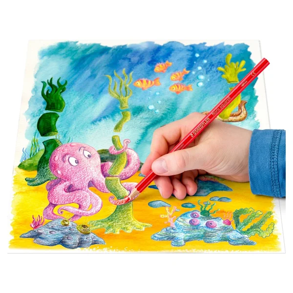 Staedtler Noris Clup Aquarell 12'li Sulu Boya Kalemi - Görsel 6