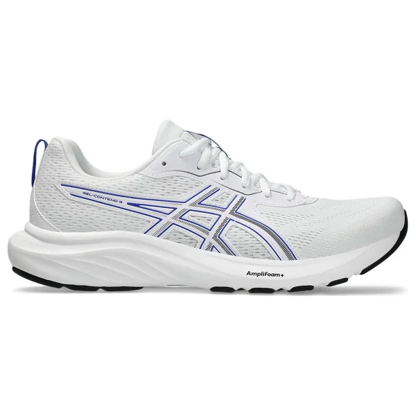Asics Gel-Contend 9 1011b881-002 Siyah-Beyaz Erkek Koşu Ayakkabısı - Görsel 6