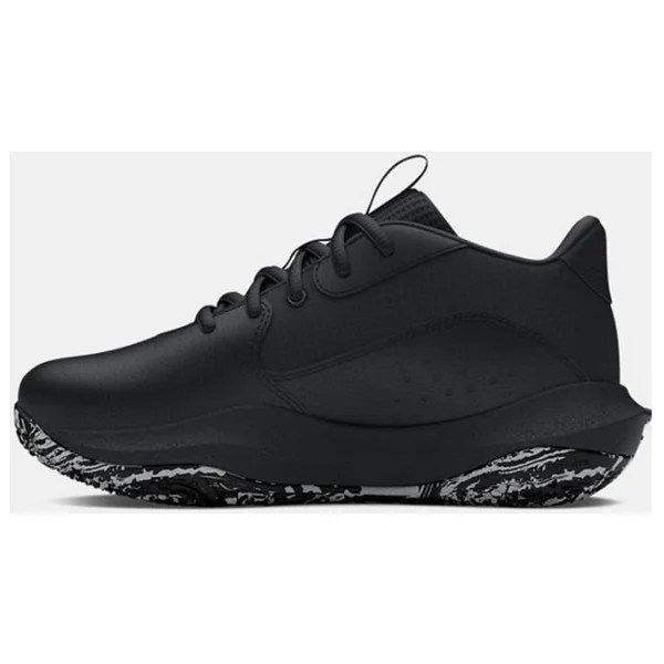 Under Armour Lockdown 7 Ps 3028514-004 Siyah-Gri Çocuk Basketbol Ayakkabısı - Görsel 2