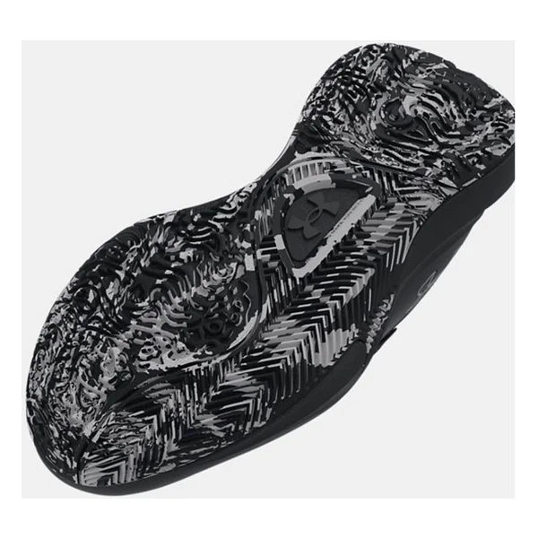 Under Armour Lockdown 7 Ps 3028514-004 Siyah-Gri Çocuk Basketbol Ayakkabısı - Görsel 5