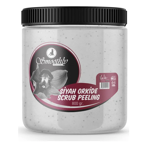 Smoothly Siyah Orkide Özlü Canlandırıcı & Yumuşatıcı El Ayak Ve Vücut Bakım Peelingi 800gr - Görsel 5