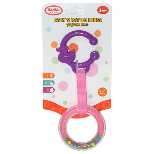 Zuzu Toys Çıngıraklı Halka - Görsel 5